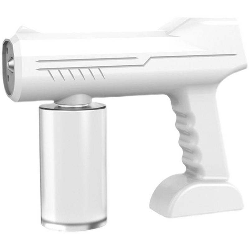 Anti-Epidemic Disinfection Electric Sprayer Lithium Battery Nano Blue Light Small Spray Gun Wireless Charging Atomizer White 0 - Tophatter Daily Deals