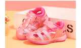 Boys And Girls Shoes Baotou Fashion Trend Comfortable Lights Casual Baby Shoes 0 - Tophatter Daily Deals