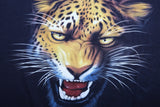 3D Night Leopard Pattern Short-sleeved T-shirt Trend Men's 3D Printing Plus Fat Plus Size T-shirt Half-sleeved 0 - Tophatter Daily Deals