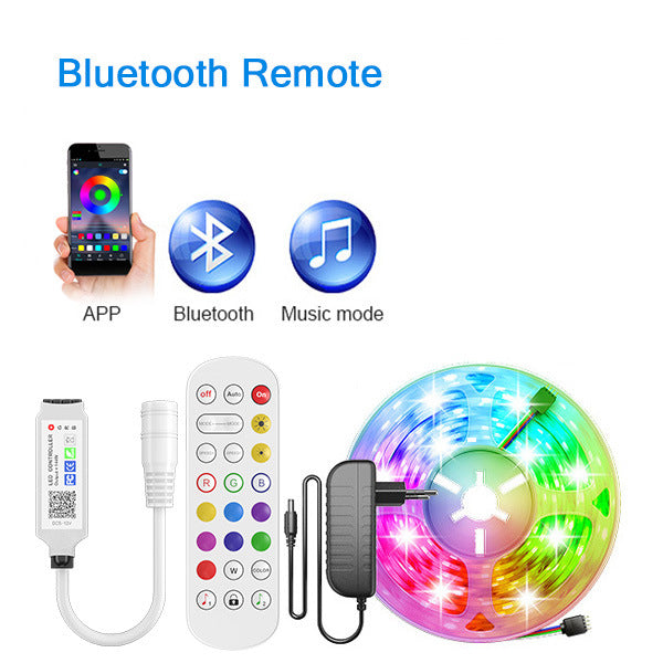 24-Key Mini Bluetooth Dc Head Rgb Controller 0 - Tophatter Daily Deals