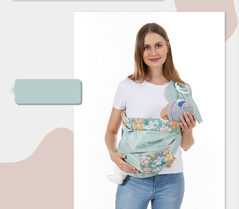 Baby Sling Carrying Baby Artifact Cross-border Amazon Hot Products Baby Nursing Towel Newborn Carrying Bag 0 - Tophatter Daily Deals