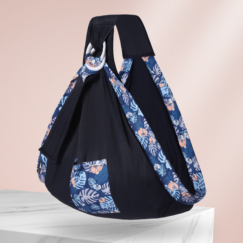 Baby Sling Carrying Baby Artifact Cross-border Amazon Hot Products Baby Nursing Towel Newborn Carrying Bag navy 0 - Tophatter Daily Deals