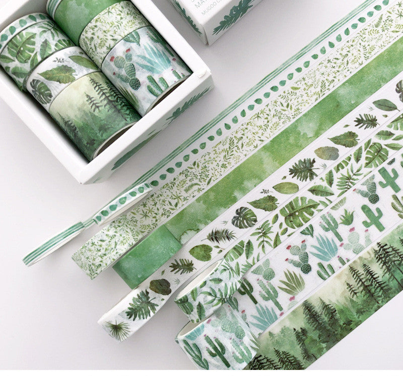 Basic Pattern Color Gift box Set With Salt Pocket Sticker 8 style 0 - Tophatter Daily Deals