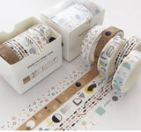 Basic Pattern Color Gift box Set With Salt Pocket Sticker 2 style 0 - Tophatter Daily Deals