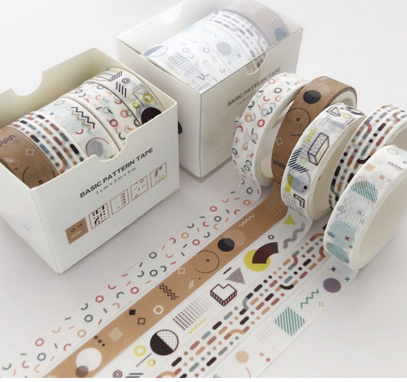 Basic Pattern Color Gift box Set With Salt Pocket Sticker 2 style 0 - Tophatter Daily Deals