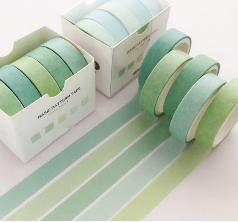 Basic Pattern Color Gift box Set With Salt Pocket Sticker 3 style 0 - Tophatter Daily Deals