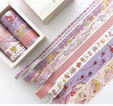 Basic Pattern Color Gift box Set With Salt Pocket Sticker 9 style 0 - Tophatter Daily Deals