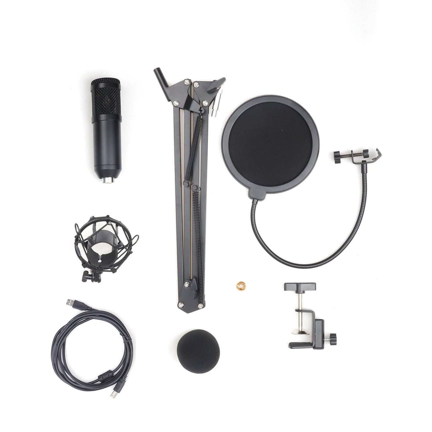 192KHz 24Bit High Sampling Rate Computer USB Microphone BM-800 Condenser Microphone Microphone set 0 - Tophatter Daily Deals