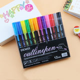 12-color Set Outline Hand Account Highlighter 0 - Tophatter Daily Deals