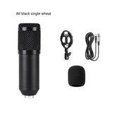 Bm800 Condenser Microphone Microphone V8 Sound Card Cross-Border Anchor Computer Recording Bracket Large Diaphragm Live Broadcast Set 0 - Tophatter Daily Deals