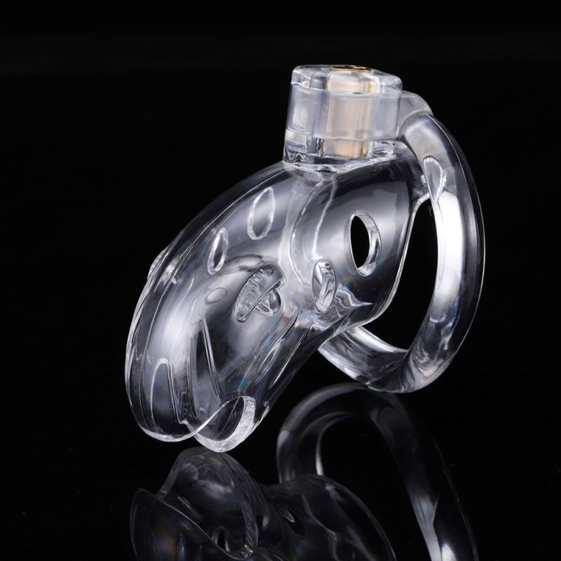 Brutus Shark – Adjustable Polycarbonate Chastity Cage with Ergonomic Rings > Bondage Gear > Male Chastity - Tophatter Daily Deals