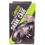 Brutus Shark – Adjustable Polycarbonate Chastity Cage with Ergonomic Rings > Bondage Gear > Male Chastity - Tophatter Daily Deals