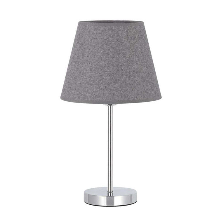 Bedside Lamp Bedroom Warm Hotel Guest Room Study Decoration Wrought Iron Cloth Cover With USB Charging Function Bedside Table Lamp B 0 - Tophatter Daily Deals