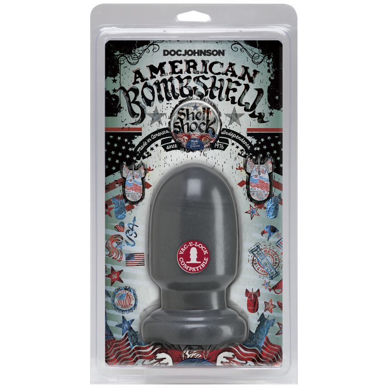 Shell Shock Small (Gun Metal) – 6 Inch Anal Plug > Anal Range > Oversized Anal Toys - Tophatter Daily Deals
