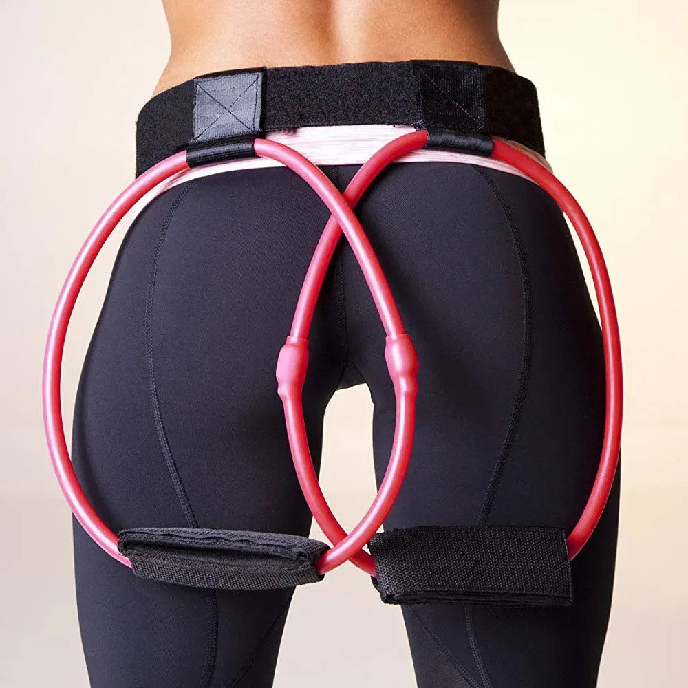 Latex Material Yoga Fitness Belt Foot Pedal Tension Rope Home Exercise Fitness Equipment Home Workout Resistance Bands Bluetooth Speaker Lamp - Tophatter Daily Deals