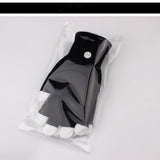 Black Fingertip Colorful Glowing Gloves 0 - Tophatter Daily Deals