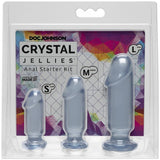 Crystal Jellies Anal Starter Kit – 1 Inch Beginner Butt Plug Set > Anal Range > Butt Plug Kits - Tophatter Daily Deals