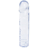 Doc Johnson Crystal Jellies 8 Inch Clear Dong – Soft Flexible Dong 8 Inch Length > Dildos > Realistic Dildos - Tophatter Daily Deals