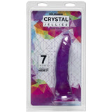 7 In Thin Dong Purple With Suction Cup Base > Dildos > Slim Dildos - Tophatter Daily Deals