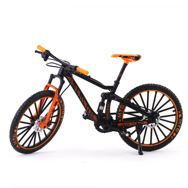 1 To 10 Simulation Alloy Downhill Mountain Bike Model Toy 0 - Tophatter Daily Deals