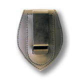 BBR-3 - Custom Cut Leather Belt Badge Holder - Tophatter's Weapons'N'Deals Badge Holders - Tophatter Daily Deals