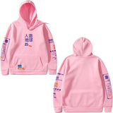 Breathable Mens Cropped Hoodie - Boxy Wool Blend, Casual Pink 3D Changing Face Moving Picture Frame - Tophatter Daily Deals