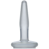 Small Butt Plug Clear 4 Inch Beginner Friendly Toy > Anal Range > Butt Plugs - Tophatter Daily Deals