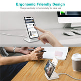Android Mobile Phone Horizontal And Vertical Desktop Wireless Charger 0 - Tophatter Daily Deals