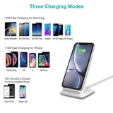 Android Mobile Phone Horizontal And Vertical Desktop Wireless Charger 0 - Tophatter Daily Deals