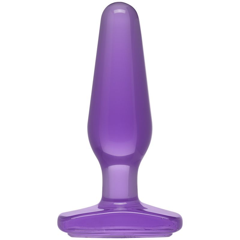 Medium Butt Plug Purple 5 Inch Crystal Jellies Toy > Anal Range > Butt Plugs - Tophatter Daily Deals