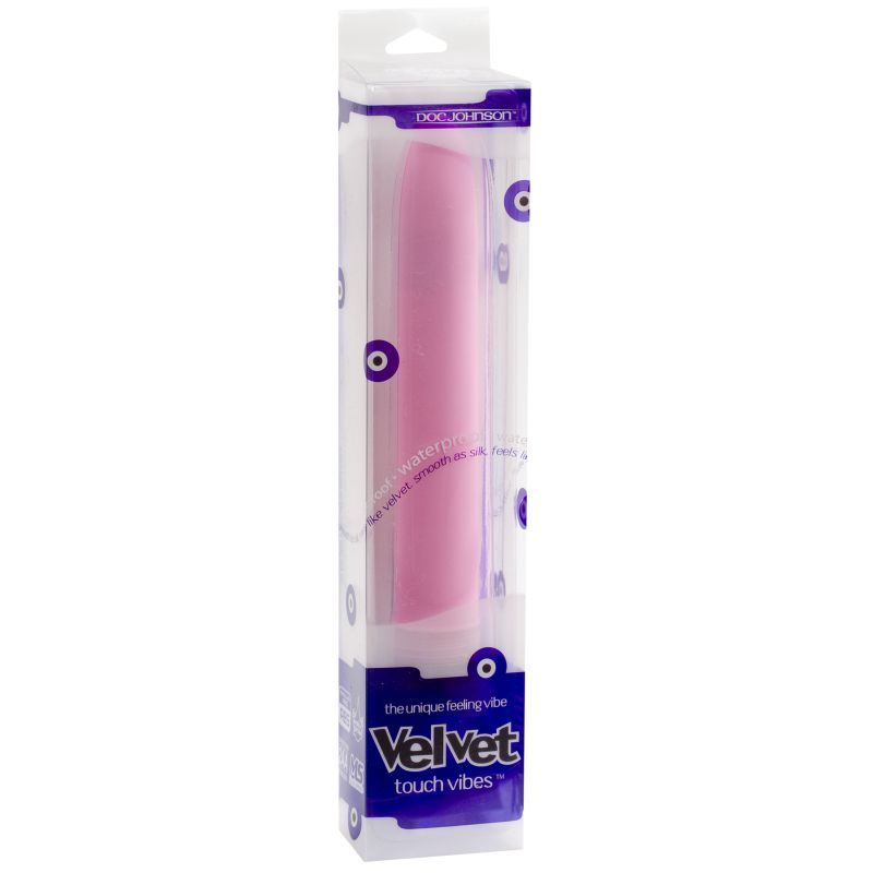 Velvet Touch Vibe Pink - Luxurious Waterproof Vibrator > Vibrators > Standard Vibrators - Tophatter Daily Deals
