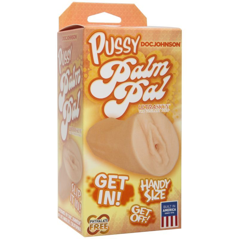 Palm Pal Ultraskyn Pussy Masturbator White > Sex Toys For Men > Masturbators > Manual - Tophatter Daily Deals