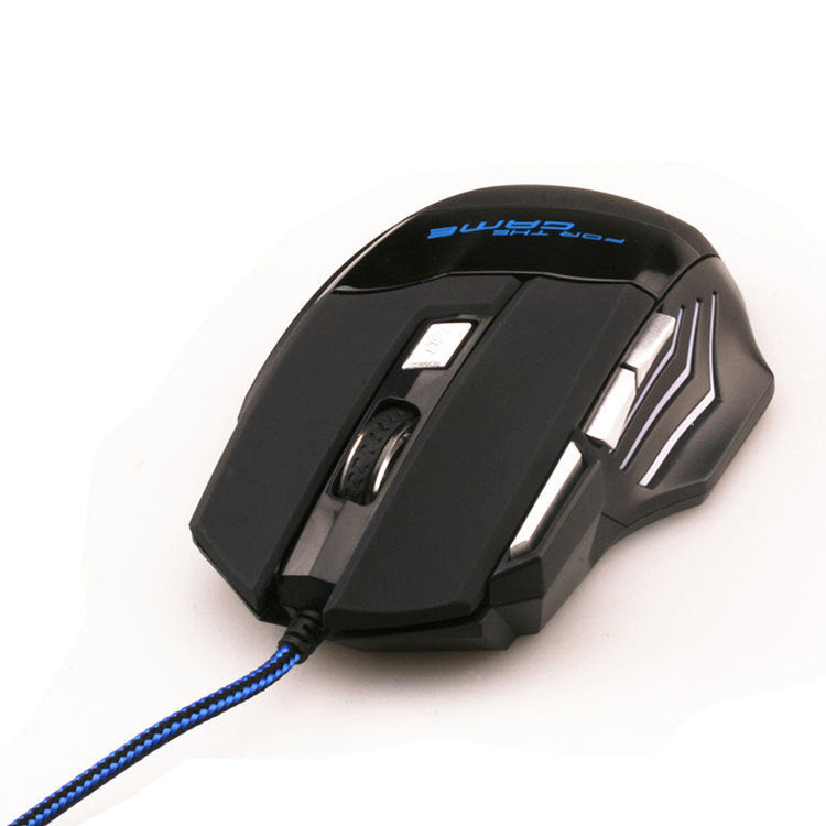 7-button Colorful Glowing USB Gaming Mouse 0 - Tophatter Daily Deals