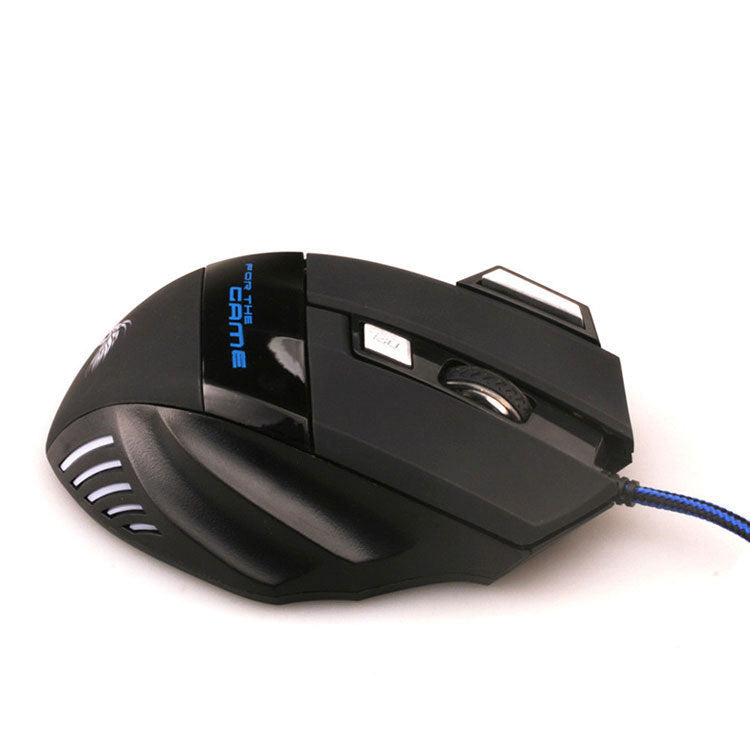 7-button Colorful Glowing USB Gaming Mouse 0 - Tophatter Daily Deals