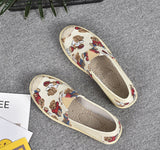 21 New Prairie Princess Canvas Shoes Lightweight Canvas Breathable Thomas Shoes Ethnic Style Cloth Shoes Flat Shoes Women Mi Xiong 0 - Tophatter Daily Deals