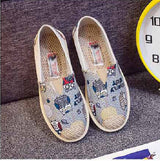 21 New Prairie Princess Canvas Shoes Lightweight Canvas Breathable Thomas Shoes Ethnic Style Cloth Shoes Flat Shoes Women 0 - Tophatter Daily Deals