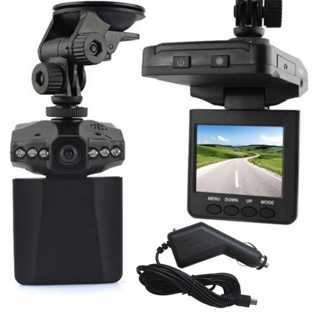 2.5 Inch Hd Car Led Dvr Road Dash Video Camera Recorder Camc Black 0 - Tophatter Daily Deals