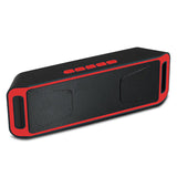 Bluetooth Speaker Portable Wireless Speaker Wireless Bluetooth Speaker High Bass Portable Loud Speaker Red 0 - Tophatter Daily Deals