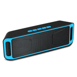 Bluetooth Speaker Portable Wireless Speaker Wireless Bluetooth Speaker High Bass Portable Loud Speaker Blue 0 - Tophatter Daily Deals