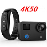 4K50 Frame Sports Camera Touch Dual Screen Wifi High-Definition Gyroscope Anti-Shake 0 - Tophatter Daily Deals