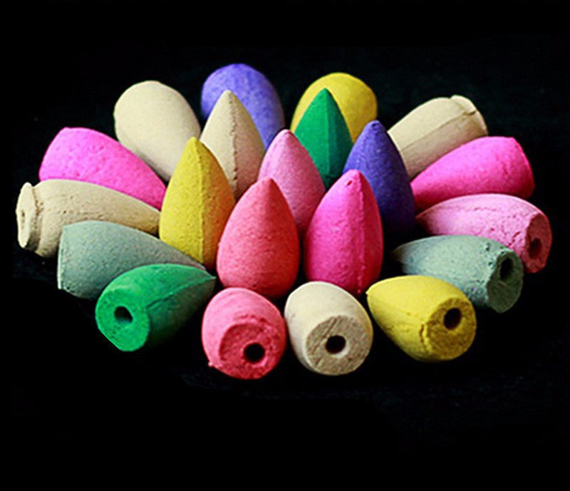 Back Flow Censer Ceramic Censer Sandalwood Products 100 pieces of daoliuxiang 0 - Tophatter Daily Deals
