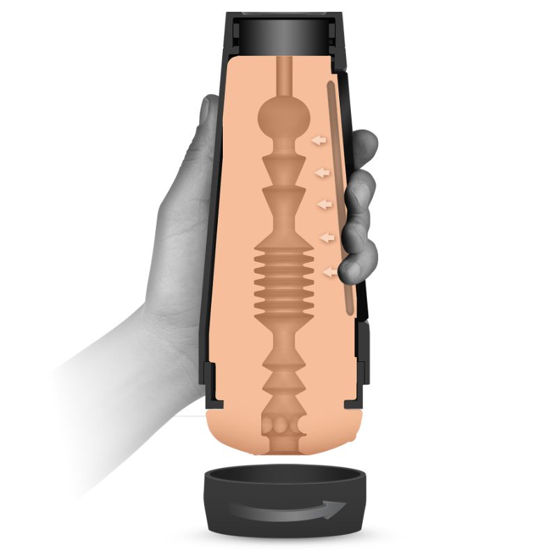 Vicky Vette Main Squeeze – Squeezable Grip Masturbator Sleeve > Sex Toys For Men > Masturbators > Pornstar - Tophatter Daily Deals