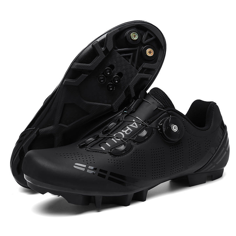 Autum Winter Cycling Shoes For Men And Women, Road Bikes, Lock Shoes, Non-Lock Shoes, Cycling Shoes Black mountain lock shoes 0 - Tophatter Daily Deals