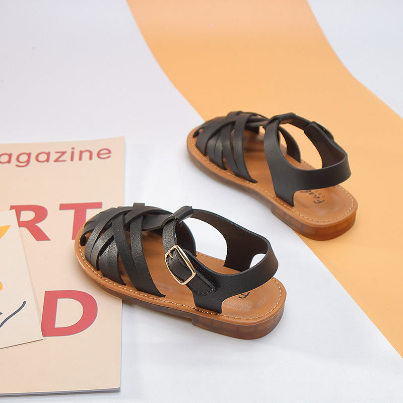 Autumn New Roman Princess Shoes Retro Shoes Comfortable And Breathable Children''S Shoes For Girls 0 - Tophatter Daily Deals