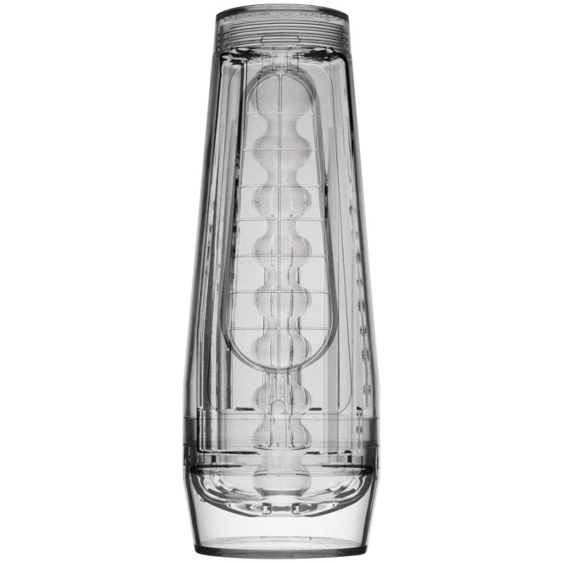 Doc Johnson Optix Crystal Masturbator (Clear) – Transparent Masturbator > Sex Toys For Men > Masturbators > Manual - Tophatter Daily Deals