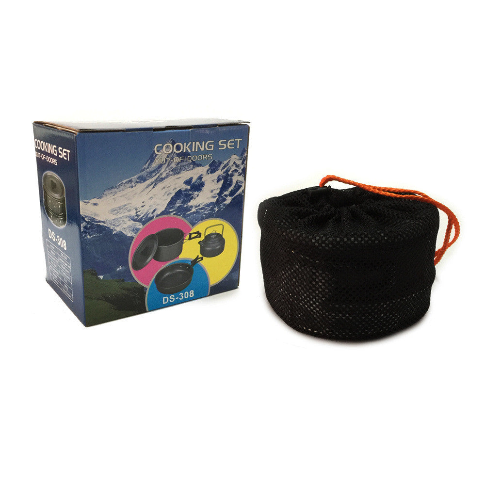 Alumina Pot Outdoor Camping Cookware Set Wholesale In Stock 0 - Tophatter Daily Deals