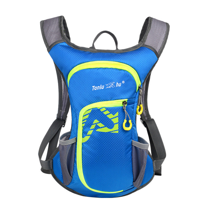 Bike Ride Cycling Pack Outdoor Sport Knapsack Running Jogging Hiking Marathon Climbing Travel Backpack Hydration Water Bag Place Blue Backpack 0 - Tophatter Daily Deals