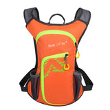 Bike Ride Cycling Pack Outdoor Sport Knapsack Running Jogging Hiking Marathon Climbing Travel Backpack Hydration Water Bag Place Orange Backpack 0 - Tophatter Daily Deals