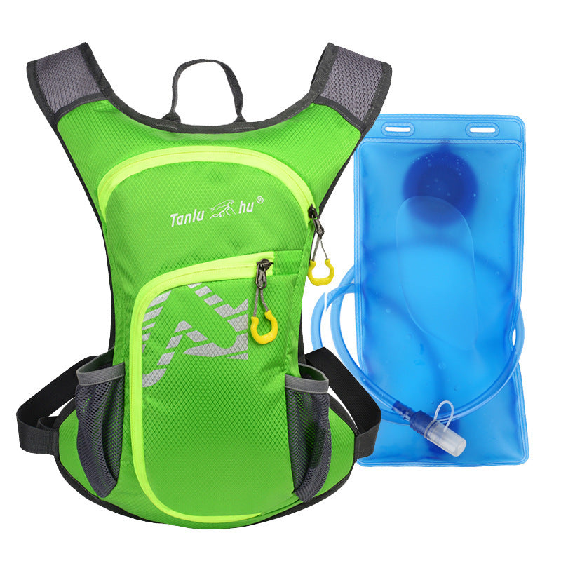 Bike Ride Cycling Pack Outdoor Sport Knapsack Running Jogging Hiking Marathon Climbing Travel Backpack Hydration Water Bag Place Green Water bag 0 - Tophatter Daily Deals