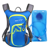 Bike Ride Cycling Pack Outdoor Sport Knapsack Running Jogging Hiking Marathon Climbing Travel Backpack Hydration Water Bag Place Blue Water bag 0 - Tophatter Daily Deals